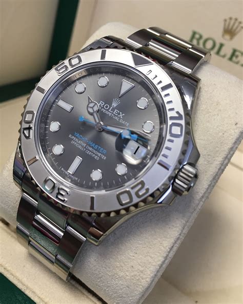 2023 rolex yacht master rhodium dial|rolex yacht master chronometer.